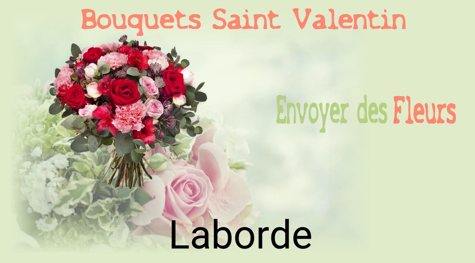 Roses de Saint-Valentin livrées à Laborde
